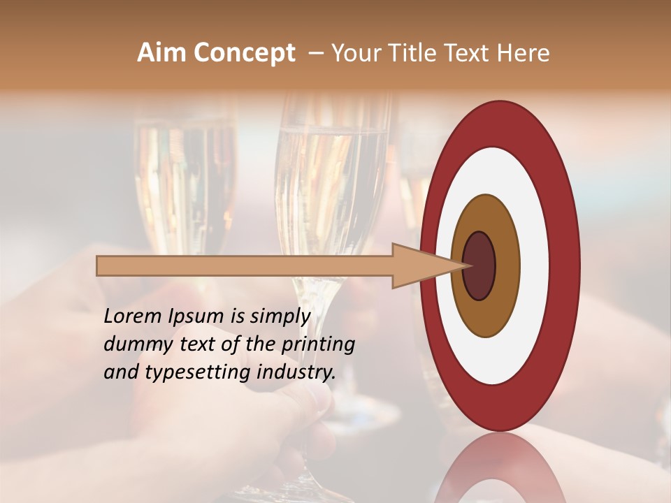 Restaurant Glass Gourmet PowerPoint Template