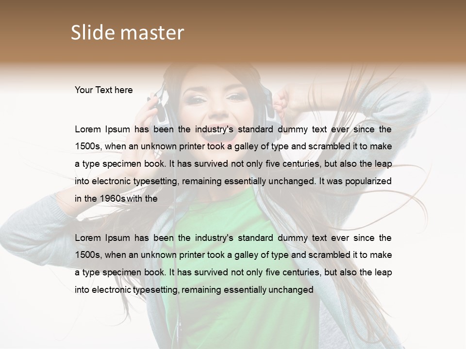 Active Green Single PowerPoint Template