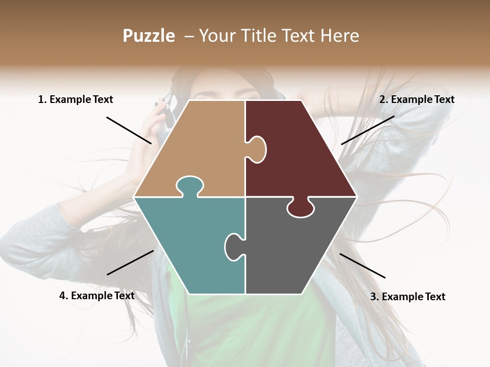 Active Green Single PowerPoint Template