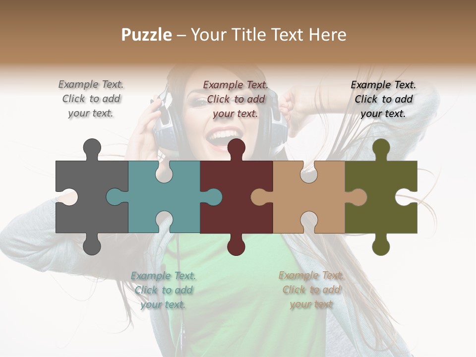Active Green Single PowerPoint Template