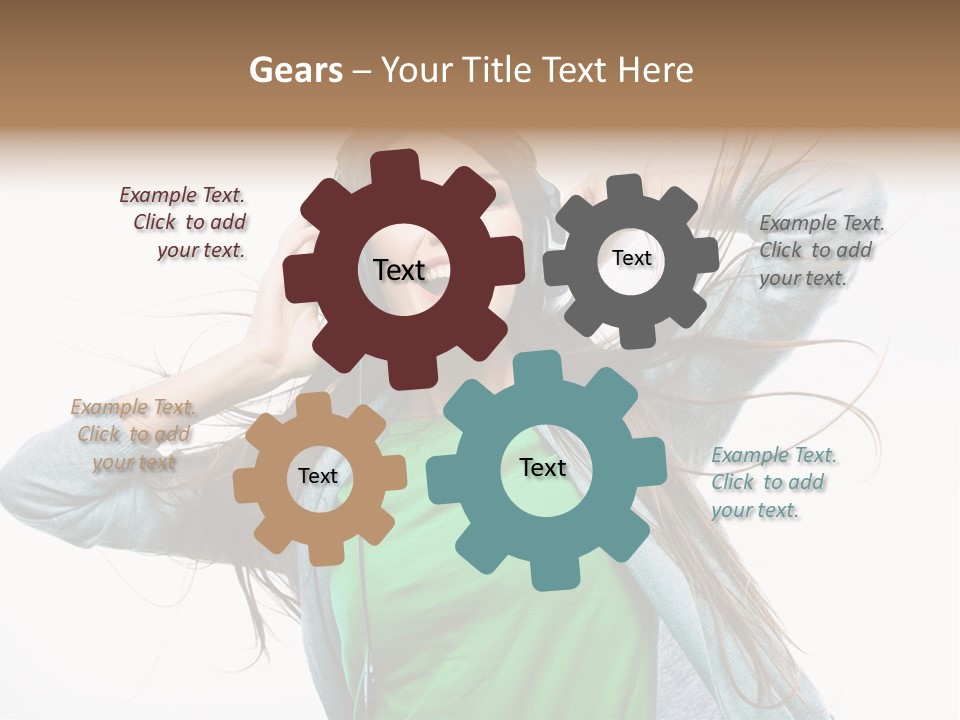 Active Green Single PowerPoint Template