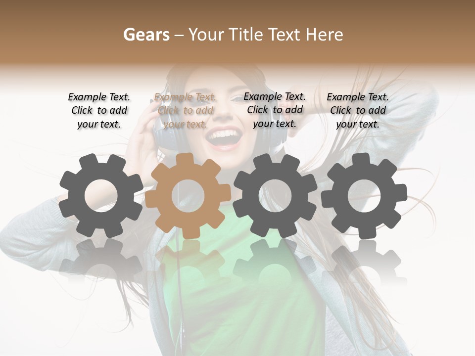 Active Green Single PowerPoint Template
