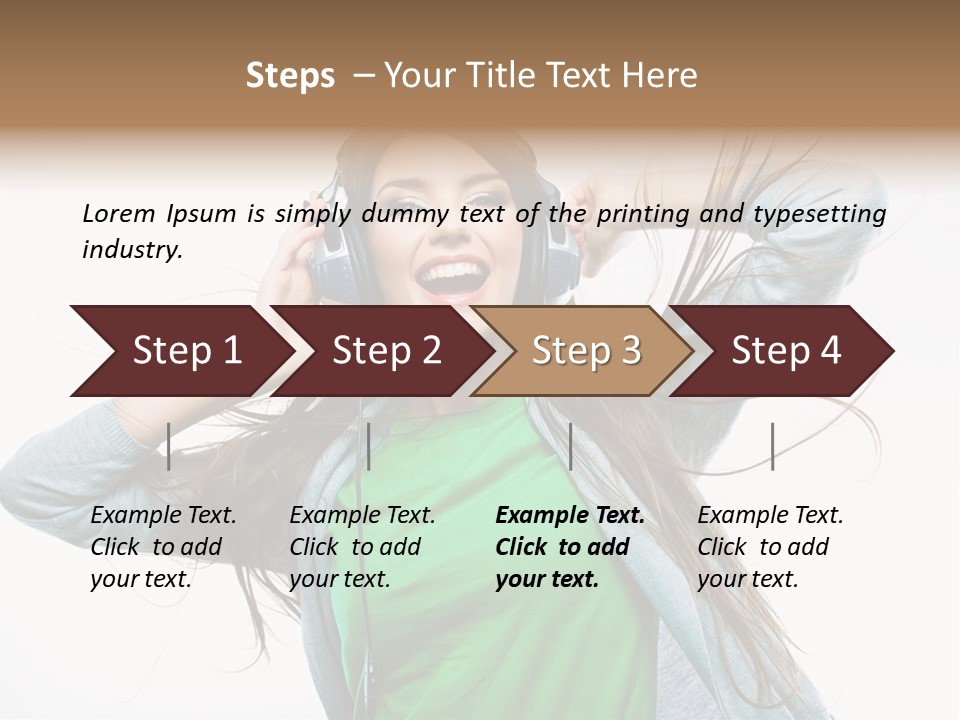 Active Green Single PowerPoint Template