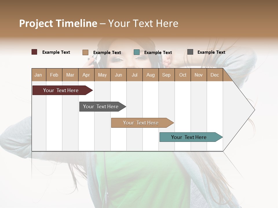 Active Green Single PowerPoint Template