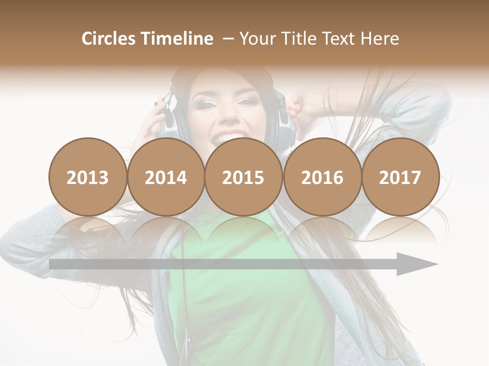 Active Green Single PowerPoint Template
