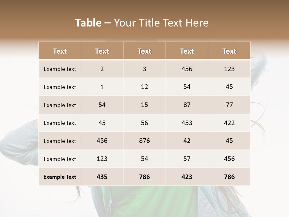 Active Green Single PowerPoint Template