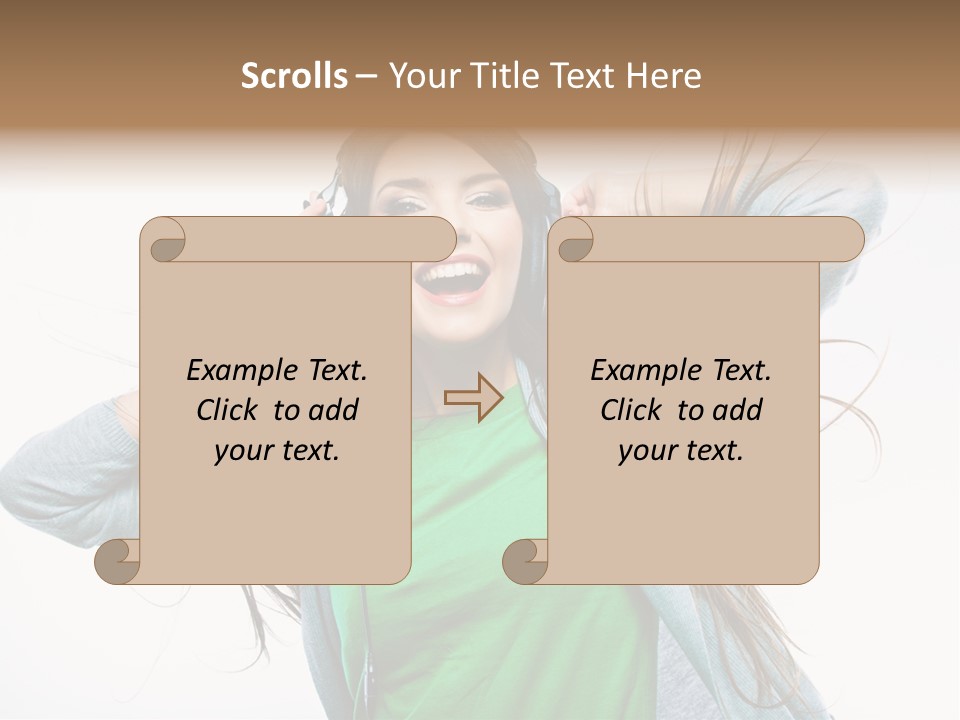 Active Green Single PowerPoint Template