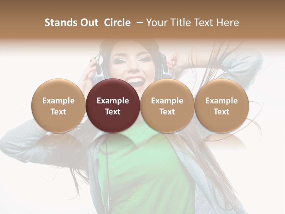 Active Green Single PowerPoint Template
