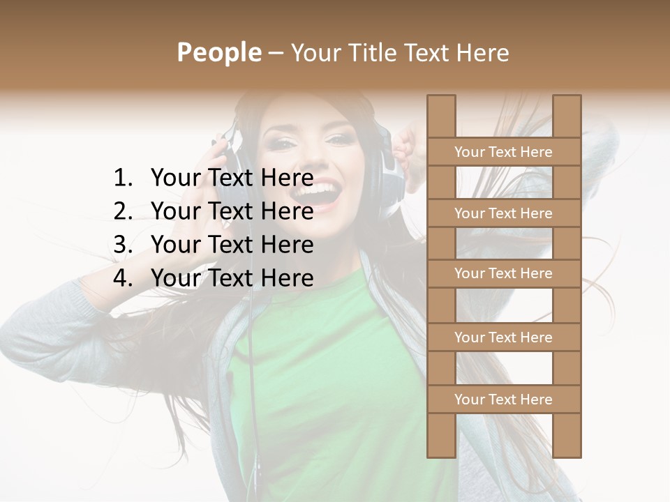Active Green Single PowerPoint Template