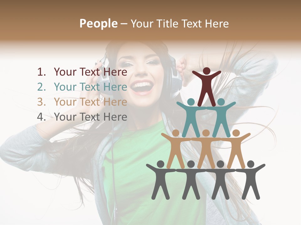 Active Green Single PowerPoint Template