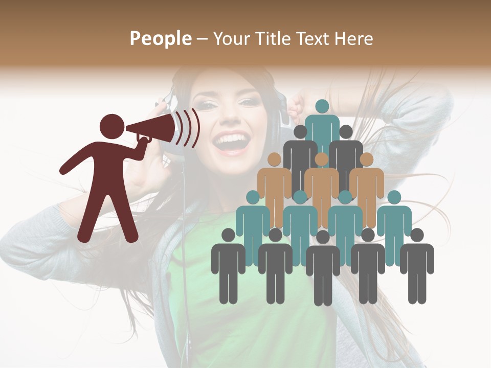 Active Green Single PowerPoint Template