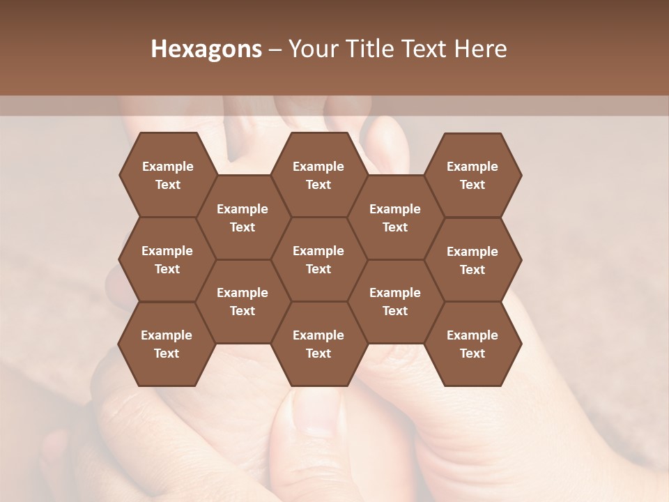 Hand Organic Foot PowerPoint Template