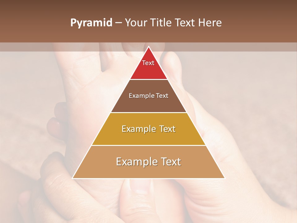 Hand Organic Foot PowerPoint Template