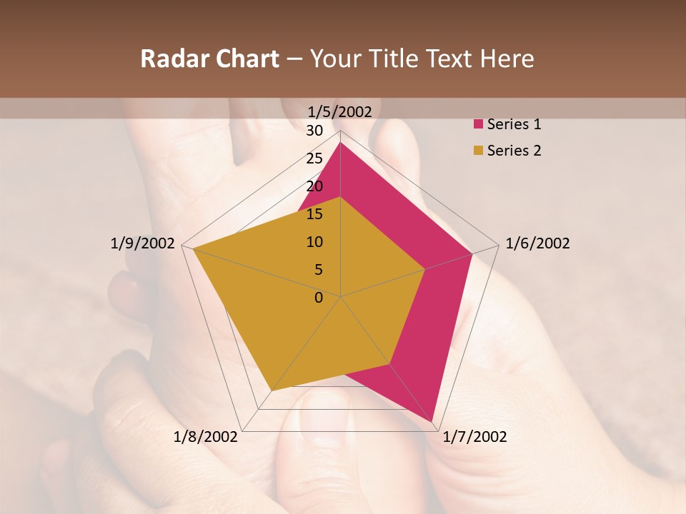 Hand Organic Foot PowerPoint Template