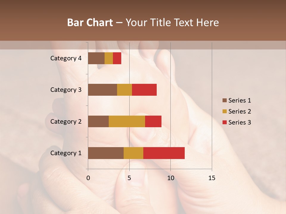 Hand Organic Foot PowerPoint Template