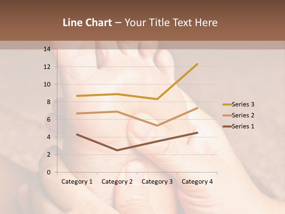 Hand Organic Foot PowerPoint Template