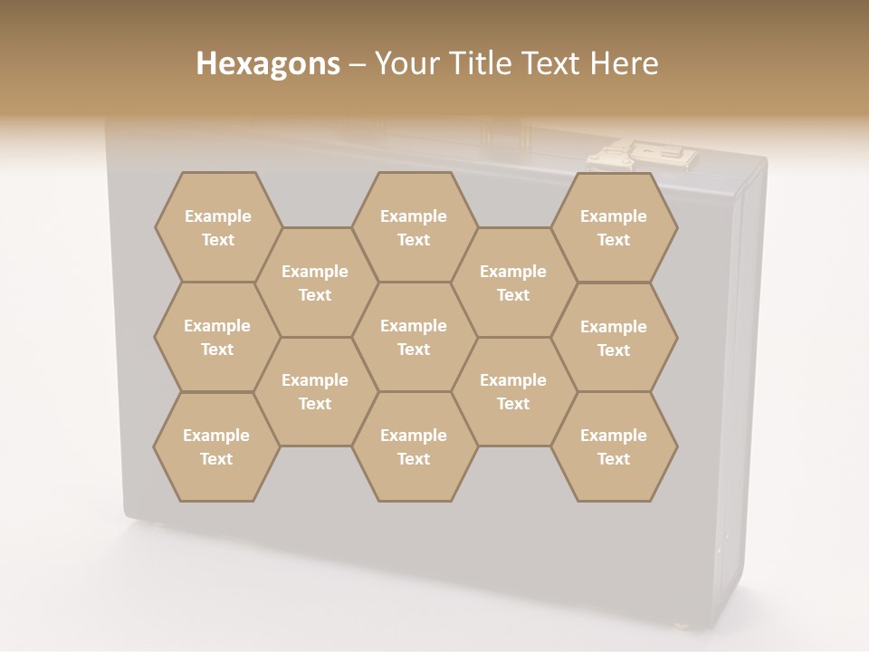 Empty Journey Black PowerPoint Template