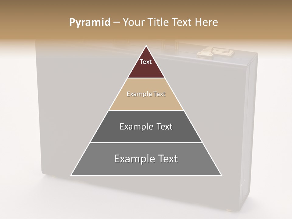 Empty Journey Black PowerPoint Template