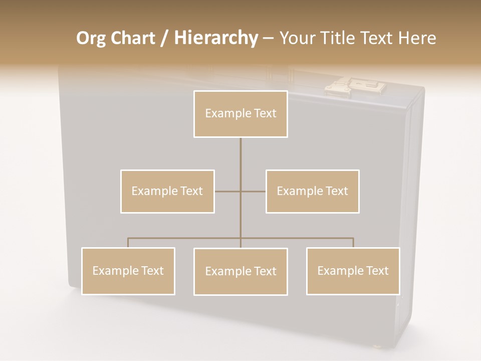 Empty Journey Black PowerPoint Template