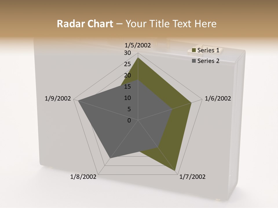 Empty Journey Black PowerPoint Template