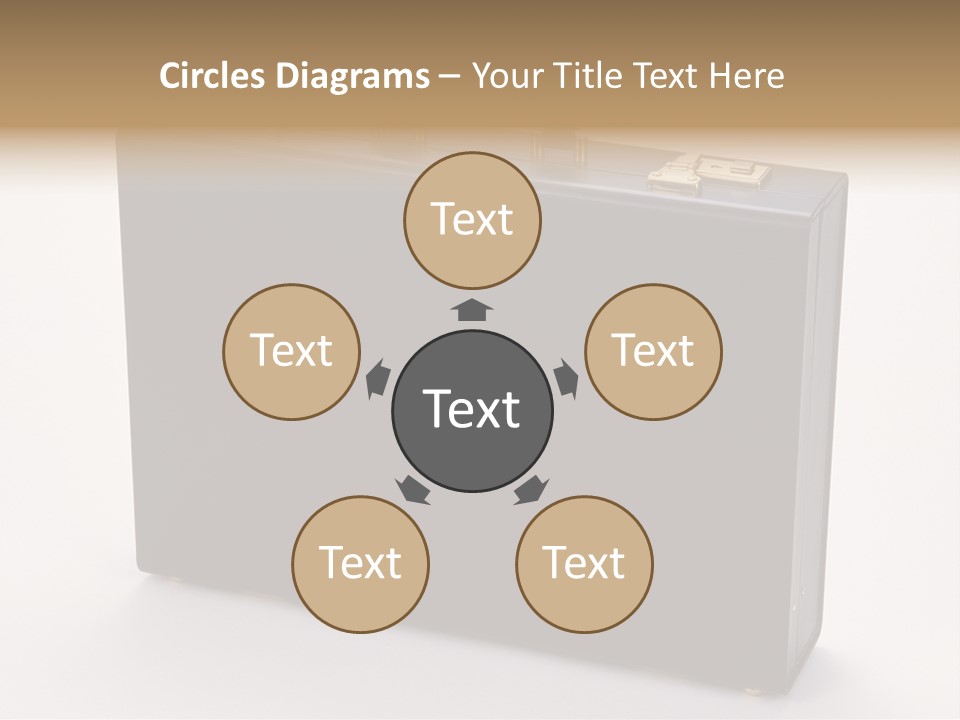Empty Journey Black PowerPoint Template
