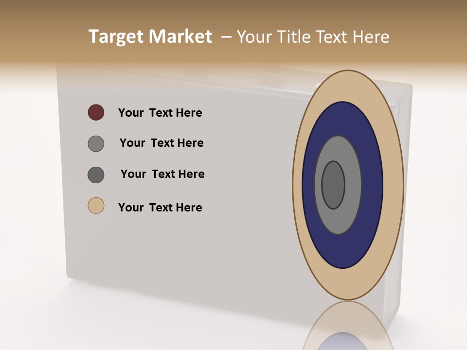 Empty Journey Black PowerPoint Template