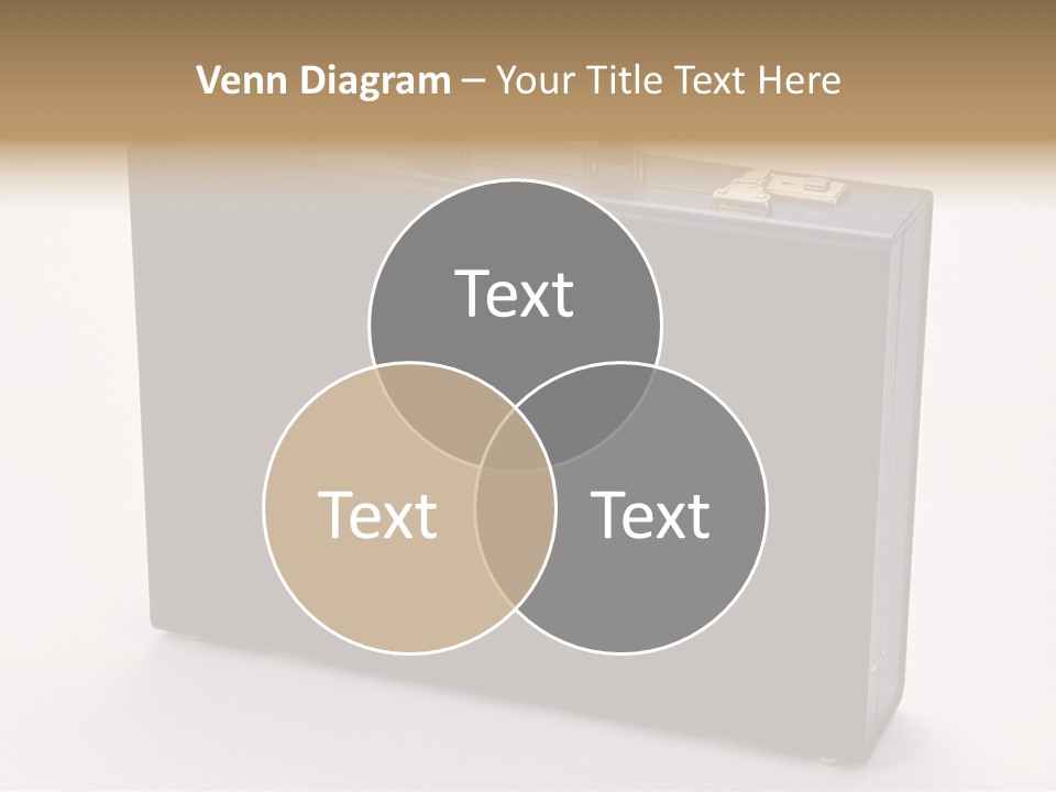 Empty Journey Black PowerPoint Template