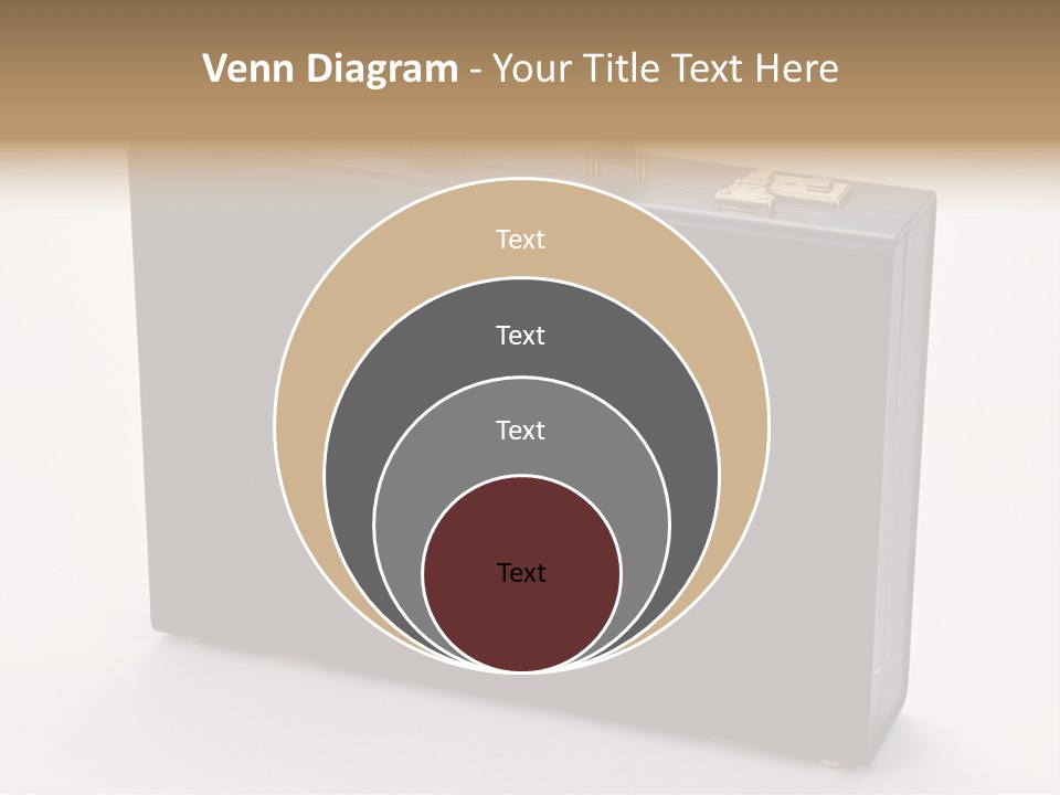 Empty Journey Black PowerPoint Template