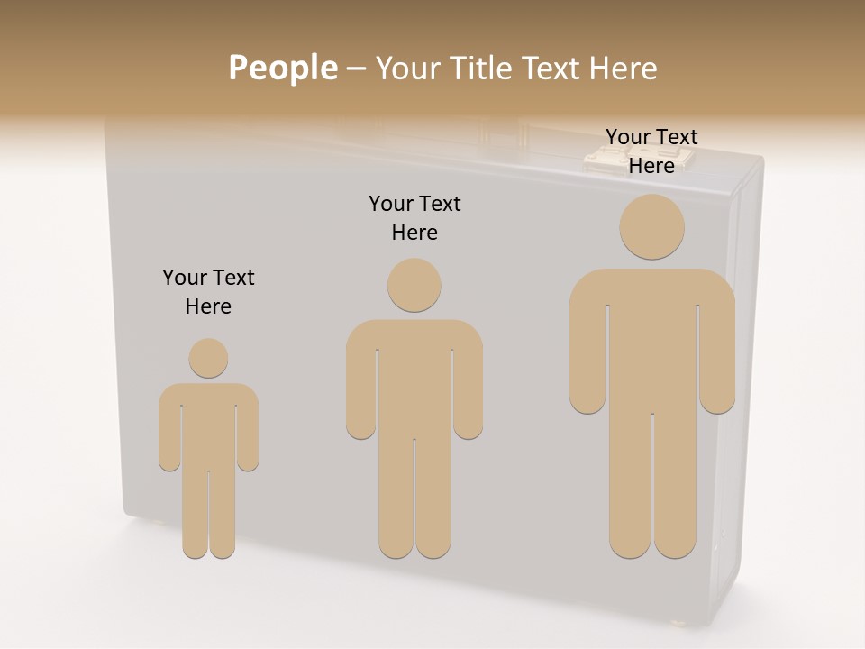 Empty Journey Black PowerPoint Template