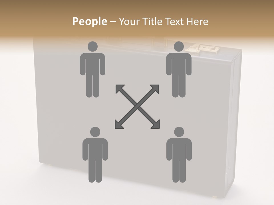 Empty Journey Black PowerPoint Template