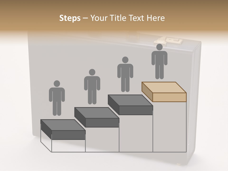 Empty Journey Black PowerPoint Template