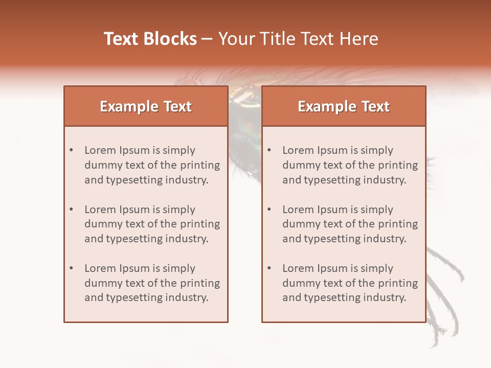 Freely Left Wing PowerPoint Template