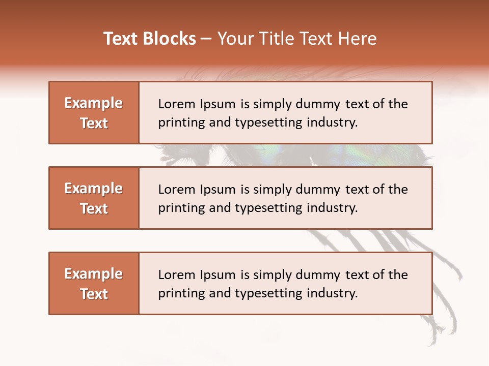 Freely Left Wing PowerPoint Template