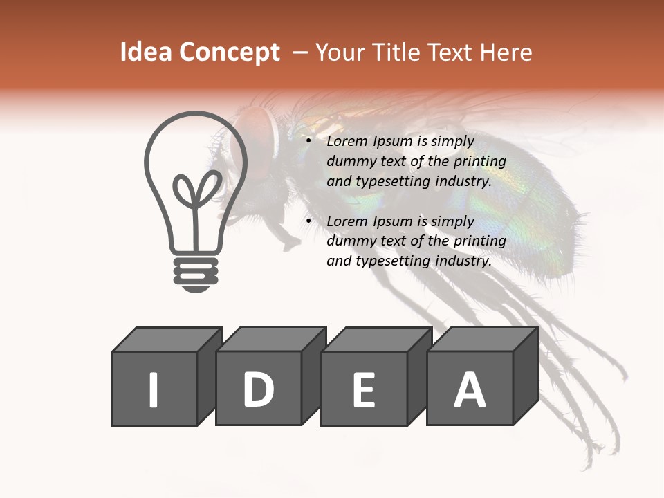 Freely Left Wing PowerPoint Template