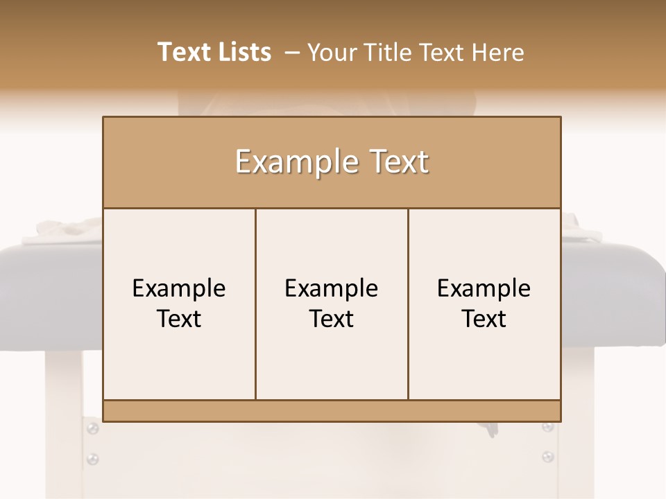 Cute Spa Relaxing PowerPoint Template
