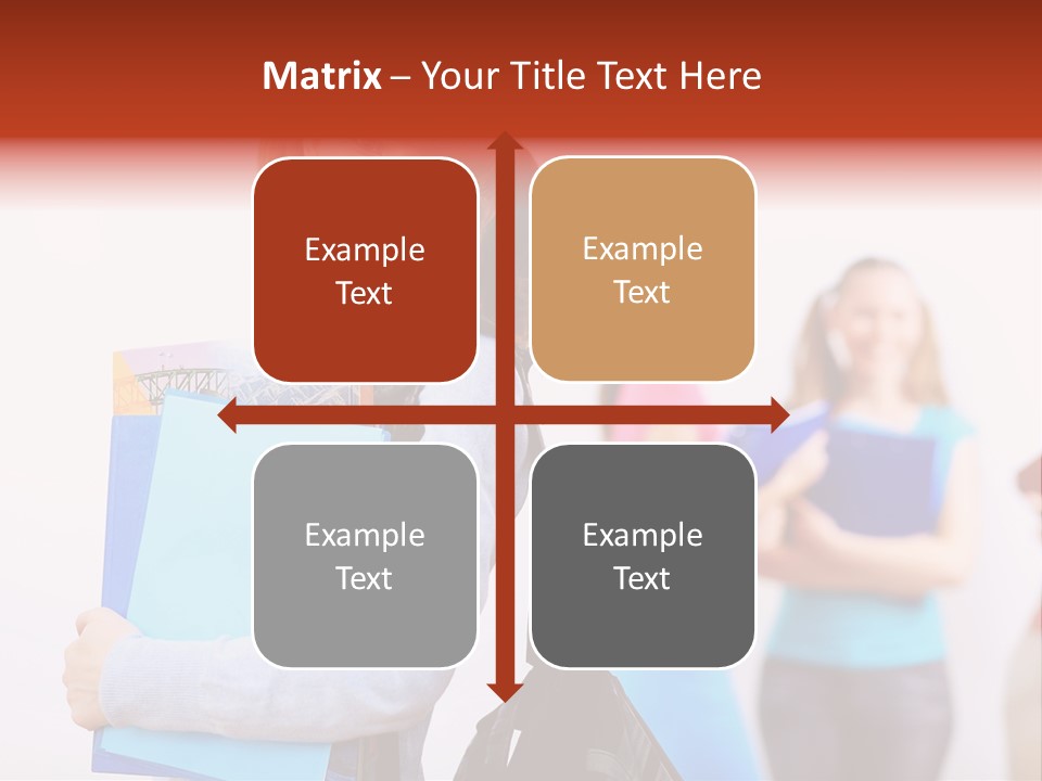 Fun Joy Portrait PowerPoint Template