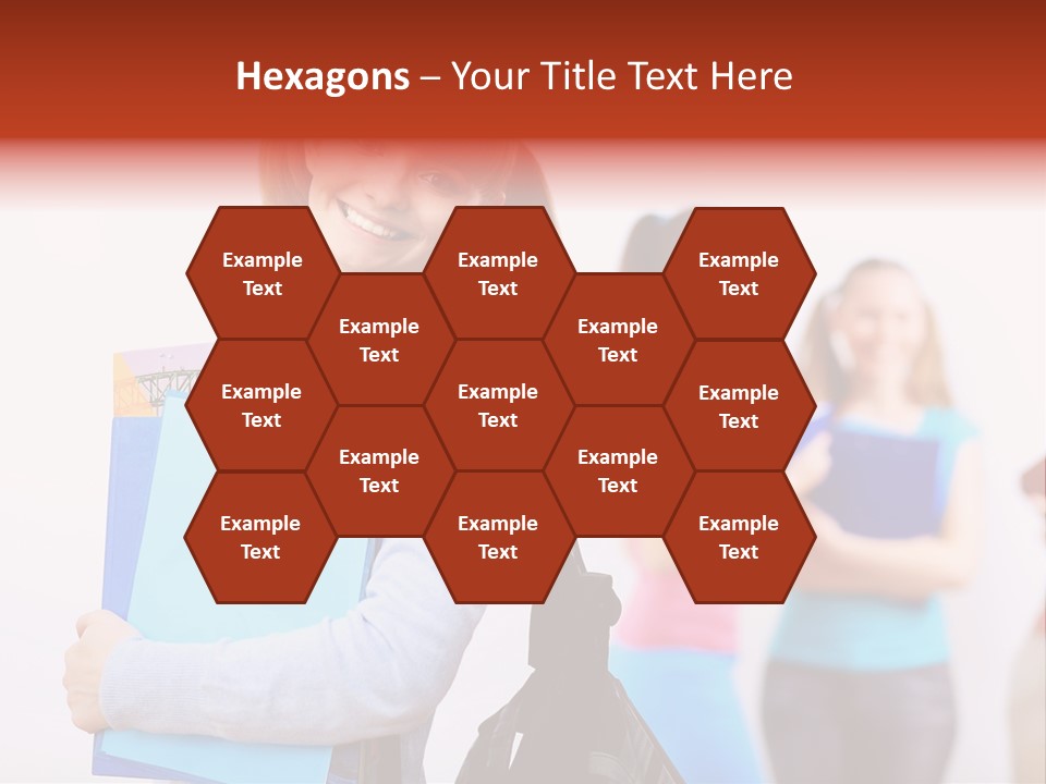 Fun Joy Portrait PowerPoint Template