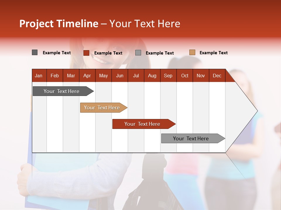 Fun Joy Portrait PowerPoint Template