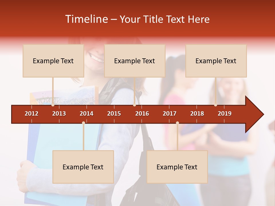 Fun Joy Portrait PowerPoint Template