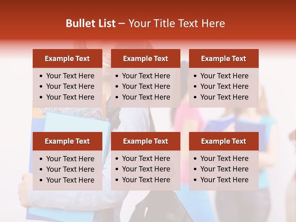 Fun Joy Portrait PowerPoint Template