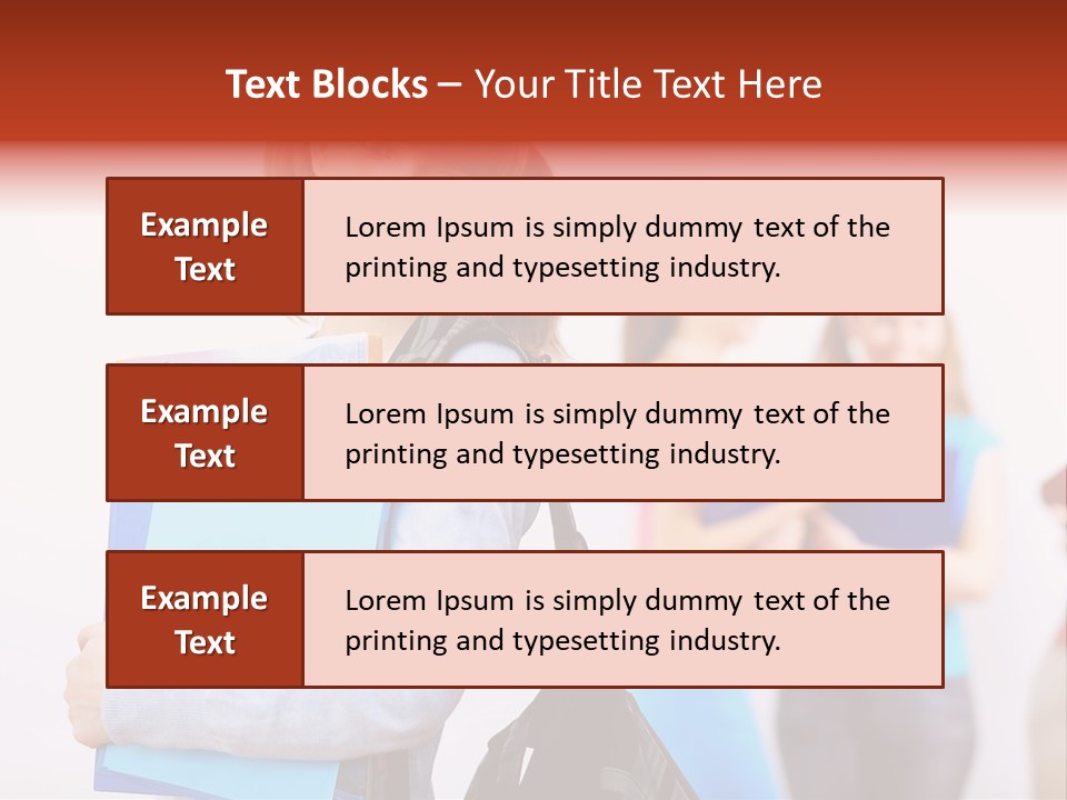 Fun Joy Portrait PowerPoint Template
