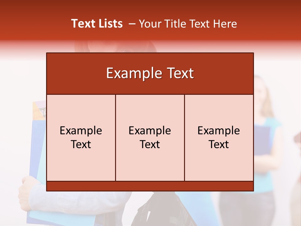 Fun Joy Portrait PowerPoint Template