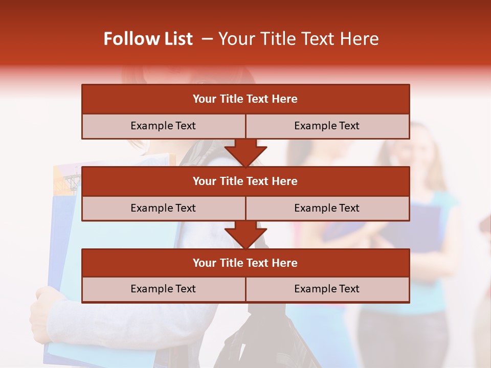Fun Joy Portrait PowerPoint Template