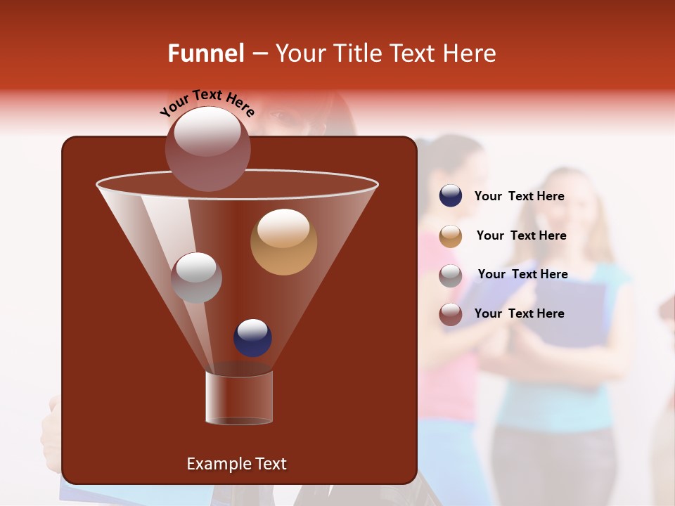 Fun Joy Portrait PowerPoint Template