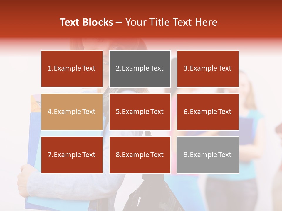 Fun Joy Portrait PowerPoint Template