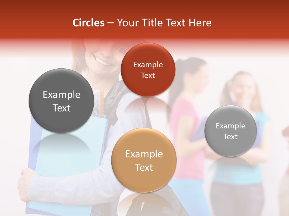 Fun Joy Portrait PowerPoint Template