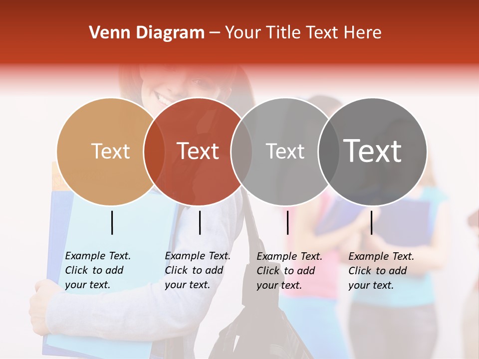 Fun Joy Portrait PowerPoint Template