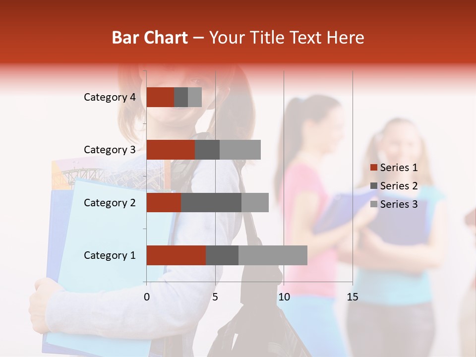 Fun Joy Portrait PowerPoint Template