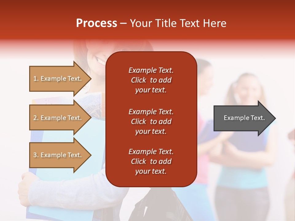 Fun Joy Portrait PowerPoint Template