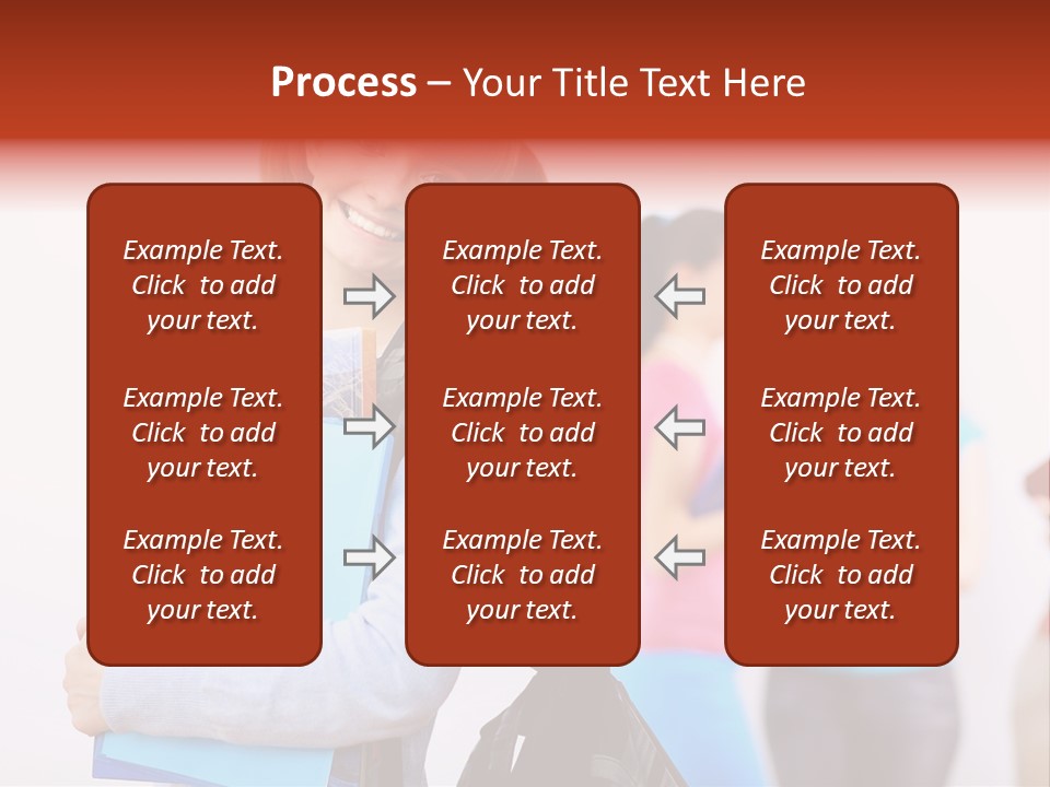 Fun Joy Portrait PowerPoint Template